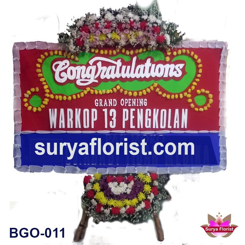 Bunga / florist untuk ucapan Congratulation Grand Opening (BGO-011)