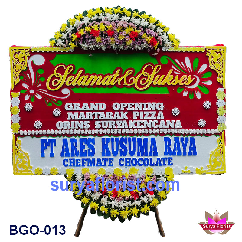 Karangan Bunga di Pesan dari Surabaya untuk di Kota Bogor (BGO-013)