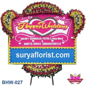 Karangan Bunga Pernikahan Executive di Bekasi Selatan (BHW-027)