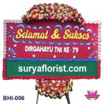 Karangan Bunga Hari Ulang Tahun TNI ke 79 (BHI-006)