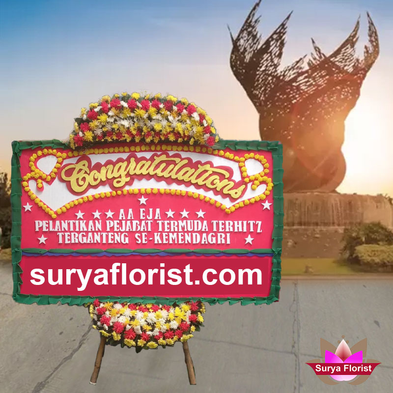 Karangan Bunga Papan pengiriman ke Kota Harapan Indah Bekasi