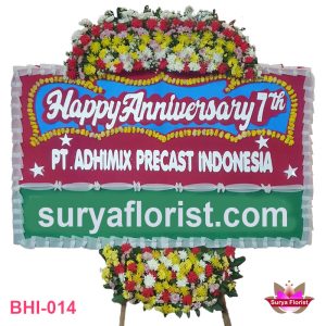 Toko Karangan Bunga untuk Ucapan HUT Kantor Kota Bekasi (BHI-014)