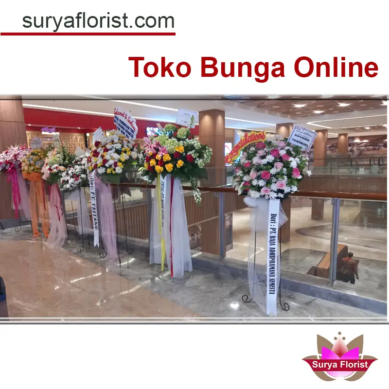 Contoh Standing Bunga dari Toko Bunga Bekasi Surya Florist