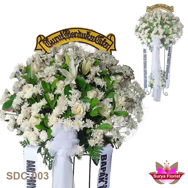Standing Flower duka cita disediakan untuk Kota Jakarta SDC-003