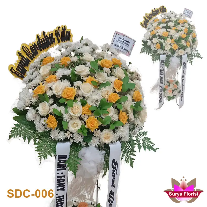 Standing Flower duka cita disediakan untuk Kota Depok SDC-006