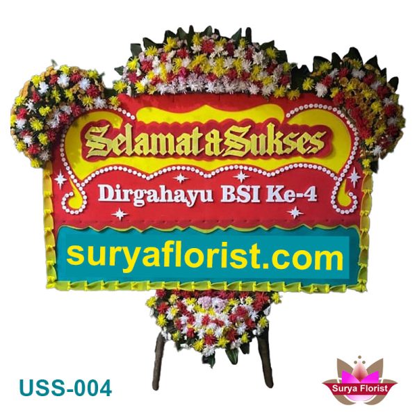Karangan Bunga Dirgahayu BSI (USS-004)