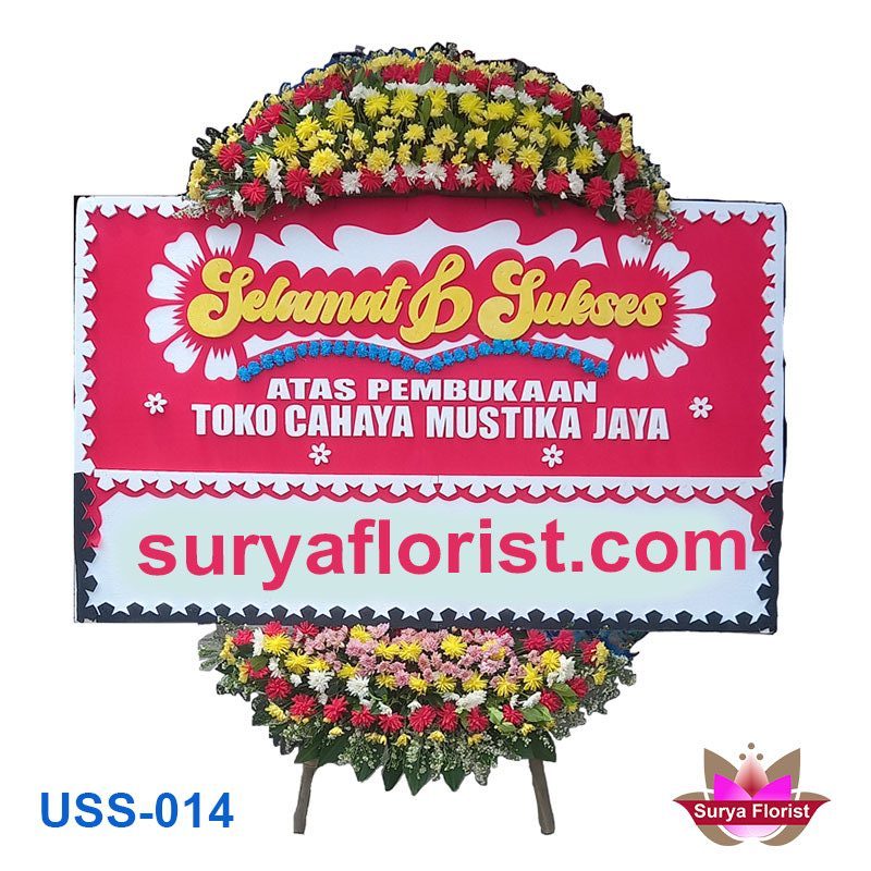 Karangan Bunga Terdekat Dari Kalimalang Kota Bekasi adalah Surya Florist (USS-014)