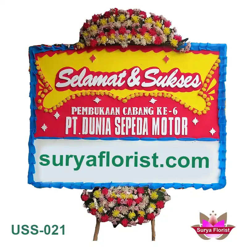 Ucapan Selamat & Sukses yang di Belakang Pakuwon Mall Bekasi (USS-021)