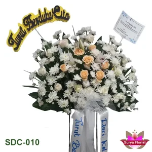 Bunga Standing Duka Cita - Daerah Benhil (SDC-010)