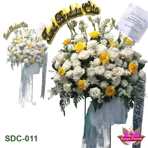 Bunga Standing Duka Cita - Daerah Slipi (SDC-011)