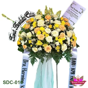 Bunga Standing Duka Cita Tersedia di Selong